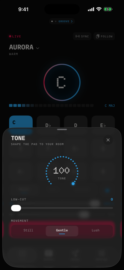 The tone sheet